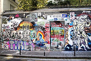 House of Serge Gainsbourg in Paris